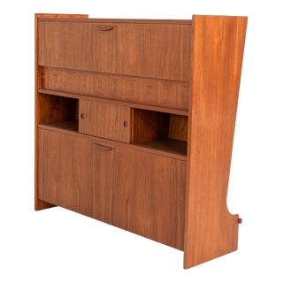 SK661 Bar Cabinet in Teak by Johannes Andersen for J. Skaaning & Søn, Denmark, 1960s For Sale