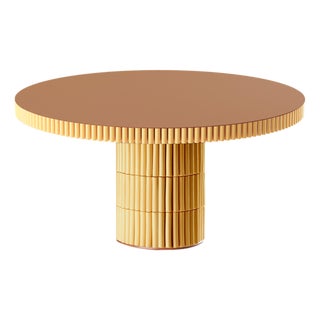 New! Dooq! Nouvelle Donne Dining Table in Brown by Dooq For Sale