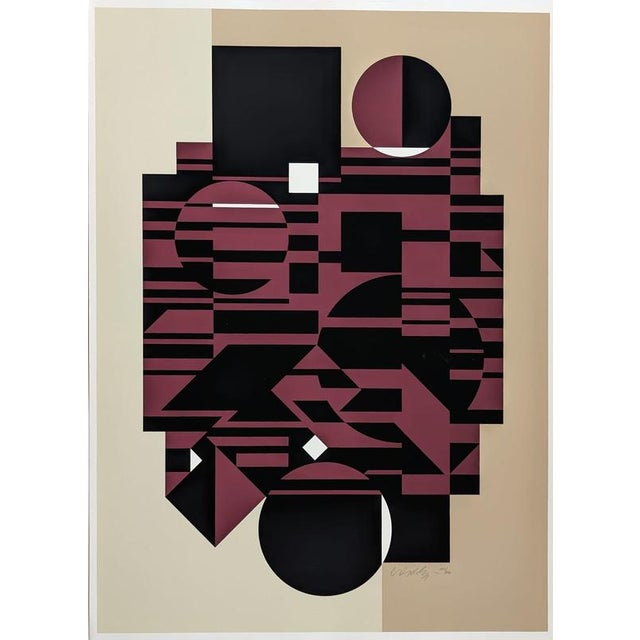 Silksreen, 1983 Handsigned by the artist in pencil Edition : 112/150 Publisher : Édition Lahumière Catalog : [Benavides,...