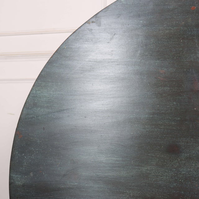 19th century French wine tasting table. 1880. Measurements when tilted up: W: 48-inches (122cm) D: 17-inches (43cm) H:...