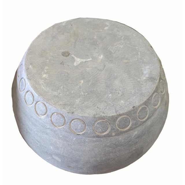 Chinese Round Stone Stool For Sale - Image 3 of 6