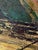 Traditional 1980s Nanci Blair Closson Crowded Harbor Hand Signed Original Impasto Painting on Canvas Large For Sale - Image 3 of 12