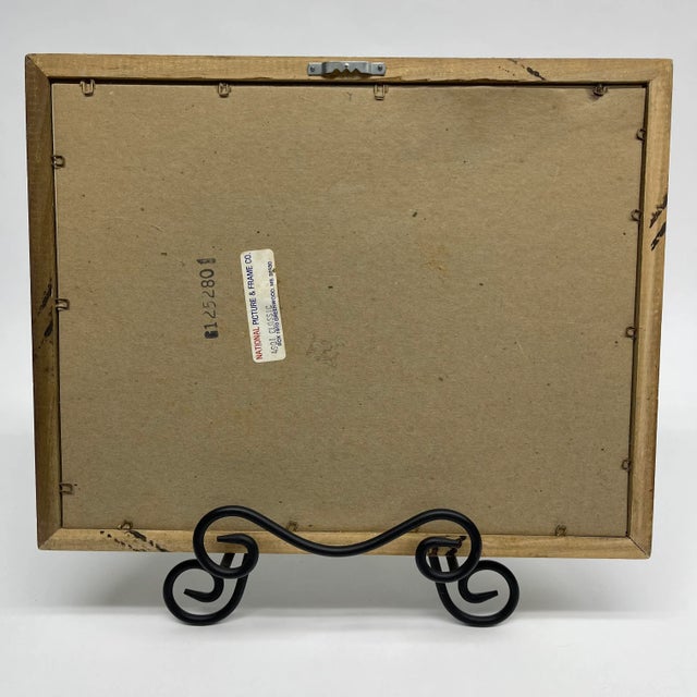 Framed Vintage Print Chinese Landscape For Sale In Portland, ME - Image 6 of 7