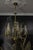 1970s Italian Murano Glass Eight-Light Chandelier with Golden Accents, 1970s For Sale - Image 5 of 18