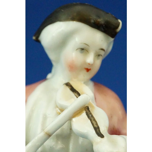 19th Century Dancing Couple Sculptures, Staffordshire, United Kingdom, Set of 2 For Sale - Image 18 of 18