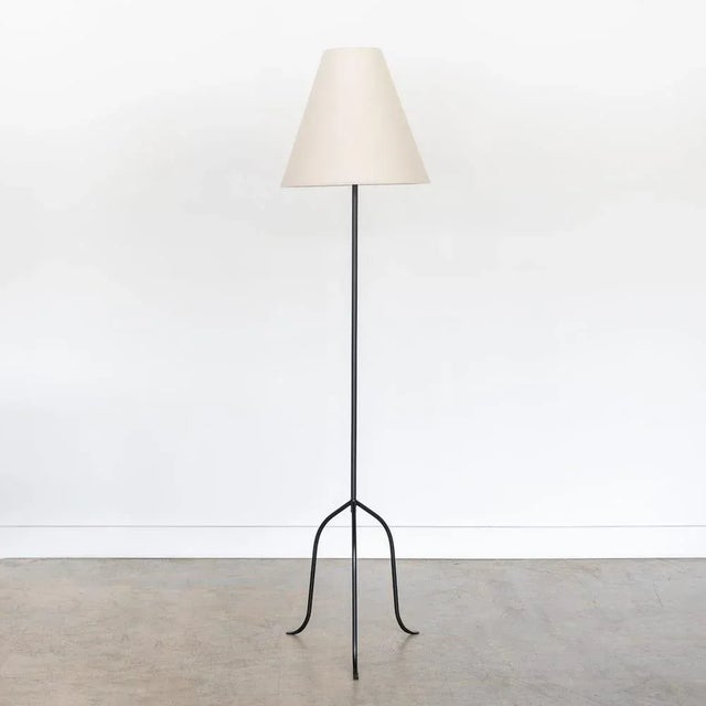 Panoplie Iron Tripod Floor Lamp For Sale - Image 4 of 12