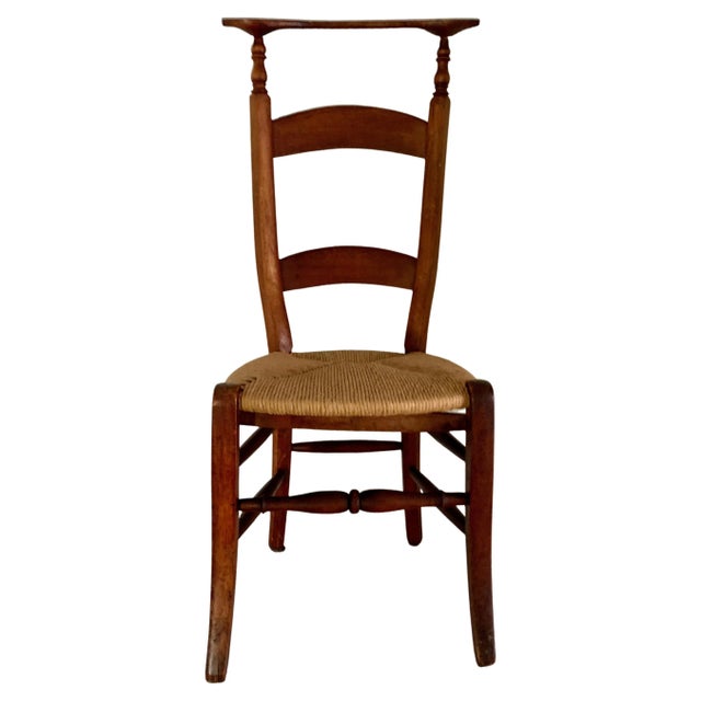 Mid 19th Century French Provincial Prie Dieu Chair For Sale - Image 13 of 13