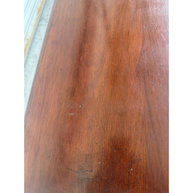Early 20th Century Vintage Smoking Table W/Drop Front Door For Sale - Image 5 of 6