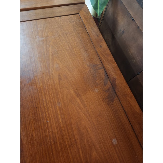 1960's George Zee Rosewood Oriental Style Stereo Cabinet For Sale - Image 14 of 17