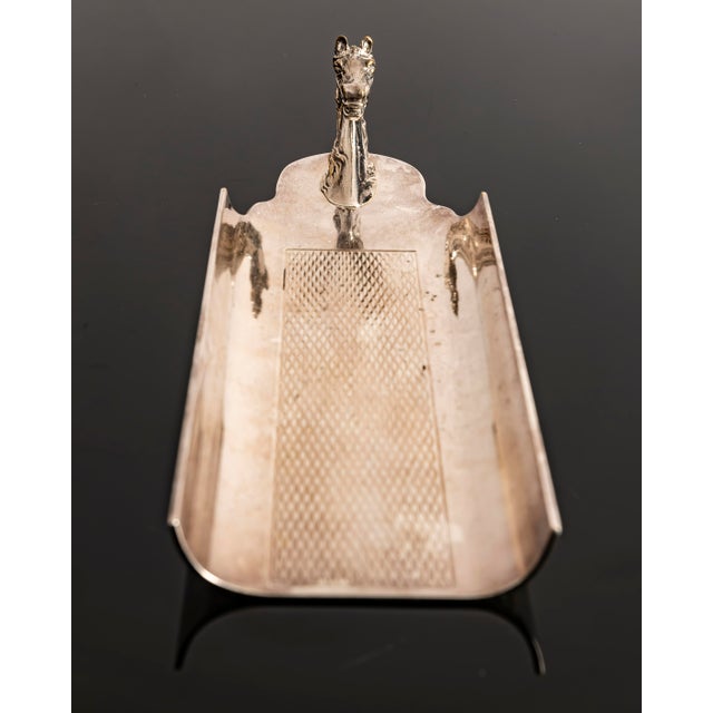 1960s Desk Tray with Horse Head by Hermès Paris, France, 1960s For Sale - Image 5 of 10
