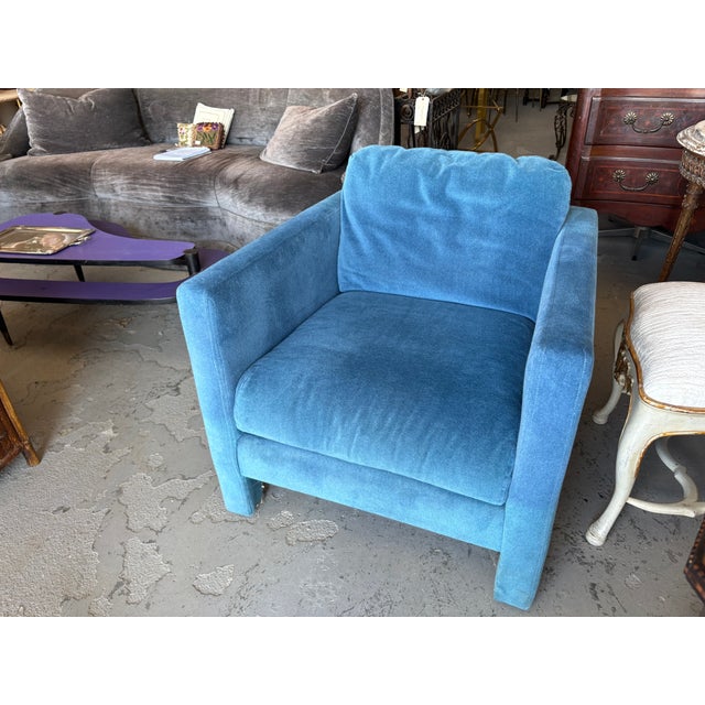Mid-Century Modern 1960s Pair of Mid-Century Parsons Chairs For Sale - Image 3 of 12