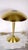 Mid-Century Modern Vintage Halogen Brass Mushroom Table Lamp from Sölken Leuchten, 1970s For Sale - Image 3 of 8
