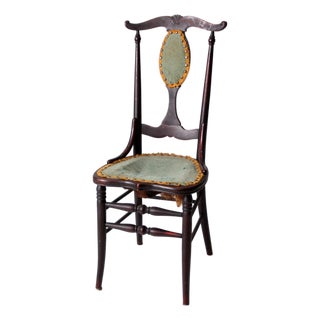 Antique Victorian Aesthetic Movement Side Chair For Sale