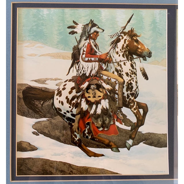 1980s Bev Doolittle “Guardian Spirits” - A Pair in One Frame For Sale - Image 4 of 9