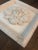 Antique White Vintage Floral Concrete Wall Plaques - A Pair For Sale - Image 8 of 10