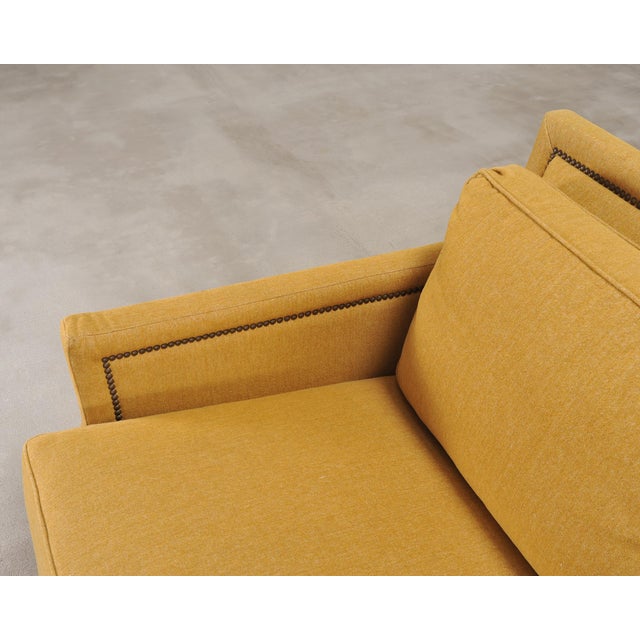 Holly Hunt for Studio H George v Sofa in Goldenrod Fabric For Sale - Image 15 of 18