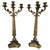 Goldenrod Antique French Chased Gilt Bronze Candleholder, 1870 For Sale - Image 8 of 8