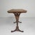 Wood Art Deco Bistro Table with Oak Top on Cast Iron Base, 1930s For Sale - Image 7 of 18