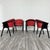 Modern Chairs in Lacquered Wood and Fabric from Pozzi & Verga, 1970s, Set of 4 For Sale - Image 13 of 18