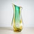 Mid-Century Modern Mid-20th Century Green Glass Vase by Seguso Vetri d’Arte, Italy For Sale - Image 3 of 8