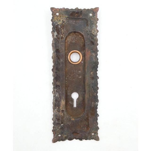 Antique 1890s Victorian Norwich Passage Door Knob Set For Sale - Image 9 of 9