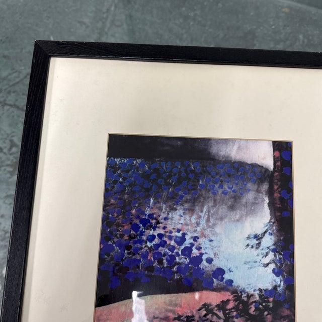 Circa 1996 David Z Wang Autumn a/P Lithograph, Signed For Sale - Image 11 of 12