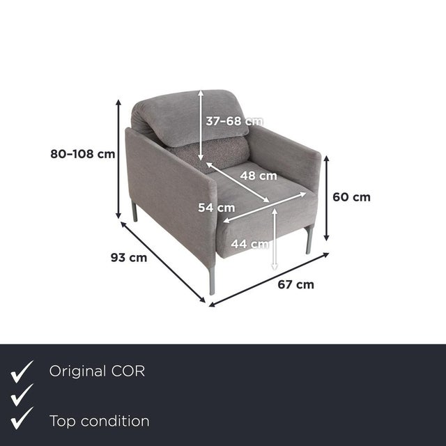 The COR Avalanche armchair is a masterful example of how comfortable opulence and modern functionality can be combined....