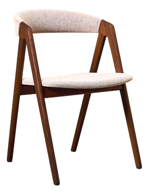 Danish Dining Chairs in Walnut from Sax Møbler, 1960s, Set of 4