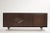Mid-Century Modern Mid Century Modern Dark Walnut Credenza, C. 1950s For Sale - Image 3 of 13