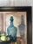 Late 20th Century Georgia Memmer Vintage Original Nature-Morte Still Life Acrylic Painting on Canvas, Framed For Sale - Image 5 of 11