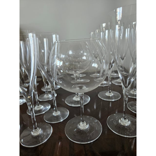 Baccarat Baccarat Crystal Stemware - Set of 24 For Sale - Image 4 of 8