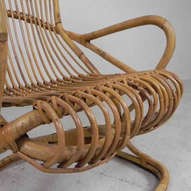 Bamboo Armchair by Tita Agnoli, 1960s For Sale - Image 4 of 18