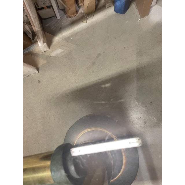 Mid-Century Italian Crystal Brass Dining Table, 1970s For Sale - Image 14 of 18