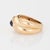 Cartier 1992 Cartier Colisee Sapphire Ring Sz 6.75 Eu 54 Band 18k Yellow Gold Signed For Sale - Image 4 of 7