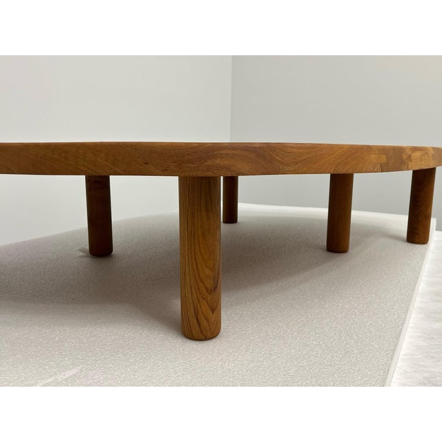 Pierre Chapo Pierre Chapo Original Wood Coffee Table Mid Century T22c For Sale - Image 4 of 14