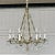 Vintage Rococo Cast Brass and Crystal Chandelier For Sale - Image 12 of 12