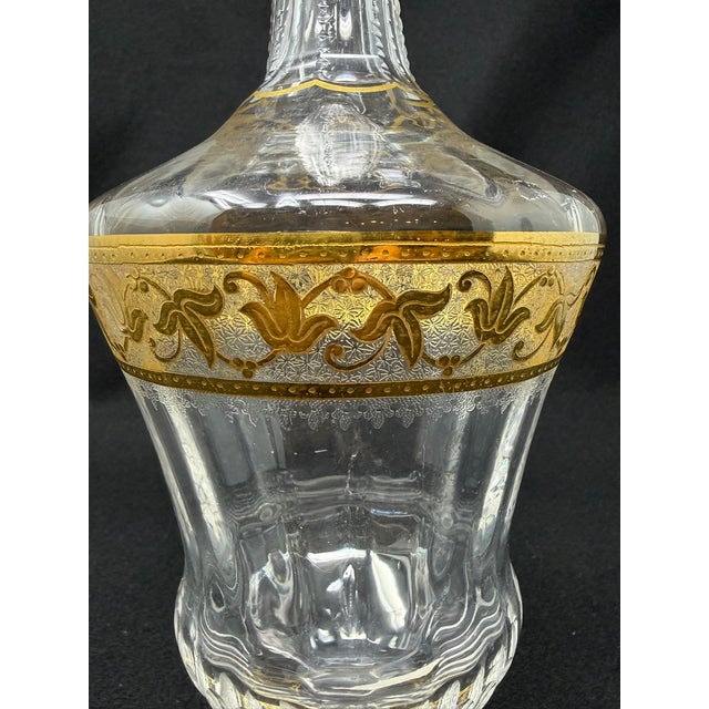 Mid 20th Century Cristal St Louis Decanter For Sale - Image 9 of 9