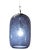 Tempo Cosmos Pendant Light from the Boa Lantern Collection in Steel Blue For Sale - Image 4 of 4