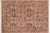 Gray Shabby Chic Floral 1990's Pak-Persian Taupe/Green Wool Rug - 6'1'' X 8'11'' For Sale - Image 8 of 9