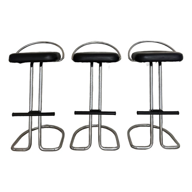 1980s Postmodern Italian Barstools | Chairish