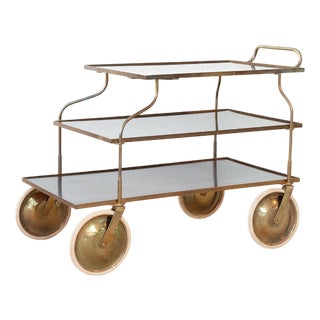 Serving Trolley Model B 889 by Josef Frank for Svenskt Tenn, Sweden, 1930s For Sale