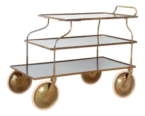Serving Trolley Model B 889 by Josef Frank for Svenskt Tenn, Sweden, 1930s