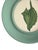 A beautifully detailed hand-painted seashell, brought to life in rich shades of green with delicate linework, soft...