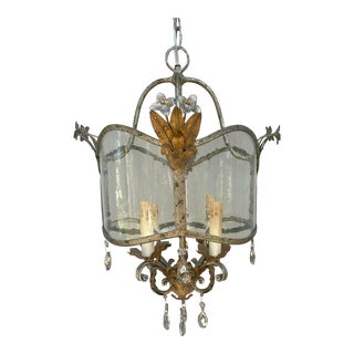 Vintage Currey and Company Zara Medium Chandelier For Sale