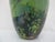 Suzanne Kindland Handblown Icefire Studio Art Glass Green Blue Mottled Vase For Sale In Portland, OR - Image 6 of 12