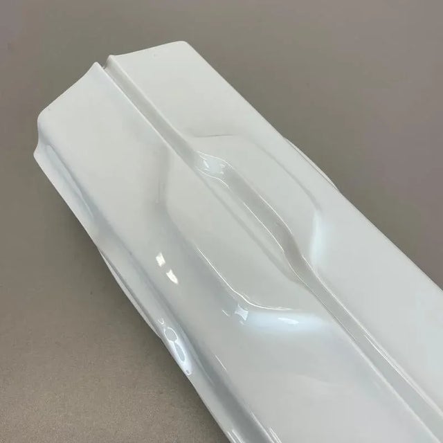 Large Op Art German Porcelain Vase from Fürstenberg Ceramics, Germany, 1970s For Sale - Image 18 of 18