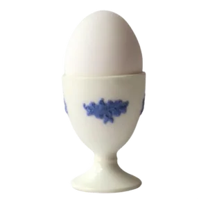 Blue and White Porcelain Egg Holder Cup