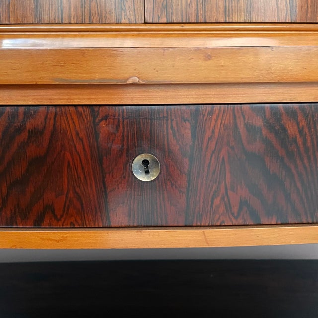 Italian Art Deco Inlaid Wood Bar Cabinet, 1930s For Sale - Image 15 of 18