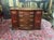 Wood Vintage Bowed Front Mahogany Buffet For Sale - Image 7 of 11