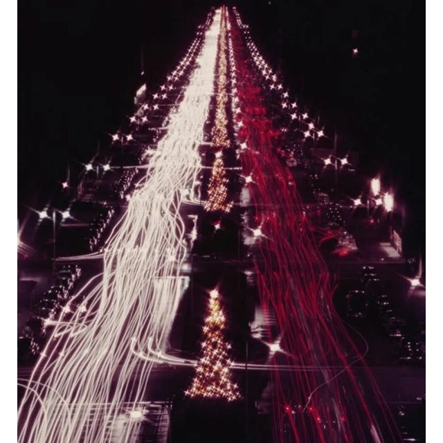 Slim Aarons, Christmas Traffic, Estate Stamped Photographic Print, 1953 / 2020s For Sale